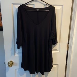 Never Worn Black Torrid V-Neck